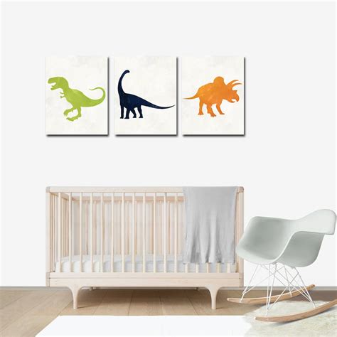 Dinosaur Decor Dinosaur Nursery Dinosaur Wall Art Dinosaur Nursery Art ...