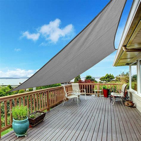 Shade Beyond Sun Shade Sail Rectangle Canopy 12 X 12 Sail Shade Dark