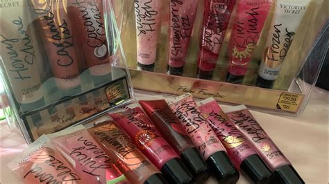 VICTORIA'S SECRET FLAVOR LIP GLOSSES SWATCH AND REVIEW!, 49% OFF