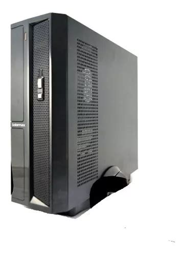 Gabinete Atx Slim Solarmax Ci S Fuente W Mouse Tec Color Negro