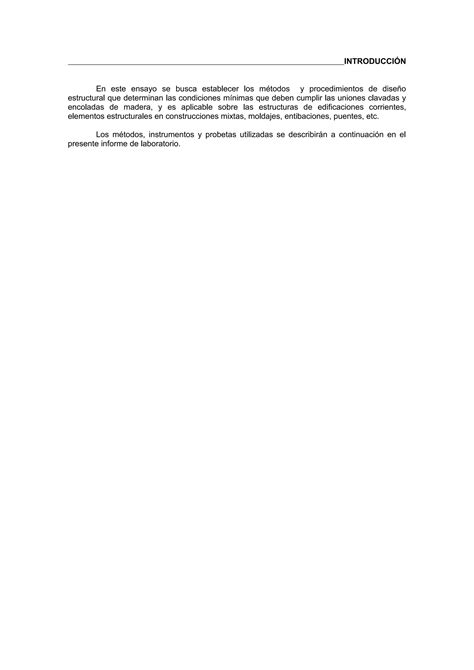 Arquitectura Utfsm Tecnologia Mader Ainforme Uniones PDF