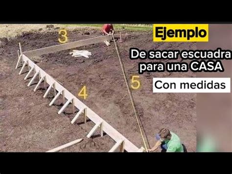 Como Sacar Escuadra Con Metro Para Construir Una Casa Con Las Medidas