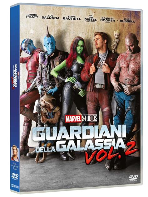 Guardiani Della Galassia Volume 2 Dvd Amazon It Marvel James Gunn Film E Tv