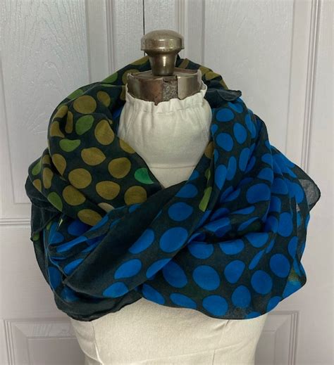 Echo Polka Dot Scarf Gem