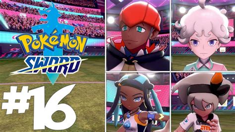 Gym Challenge Finals Pokémon Sword And Shield Walkthrough Part 16