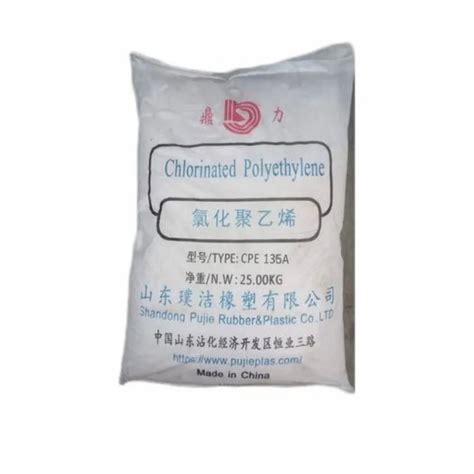 PVC Powder Chlorinated Polyethylene CPE 135 A Polygrand Grade Standard