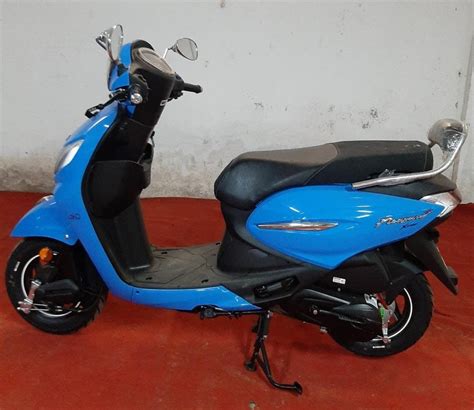 Ah Blue Hero Pleasure Plus Xtec Scooty Petrol Engine At In Tuni