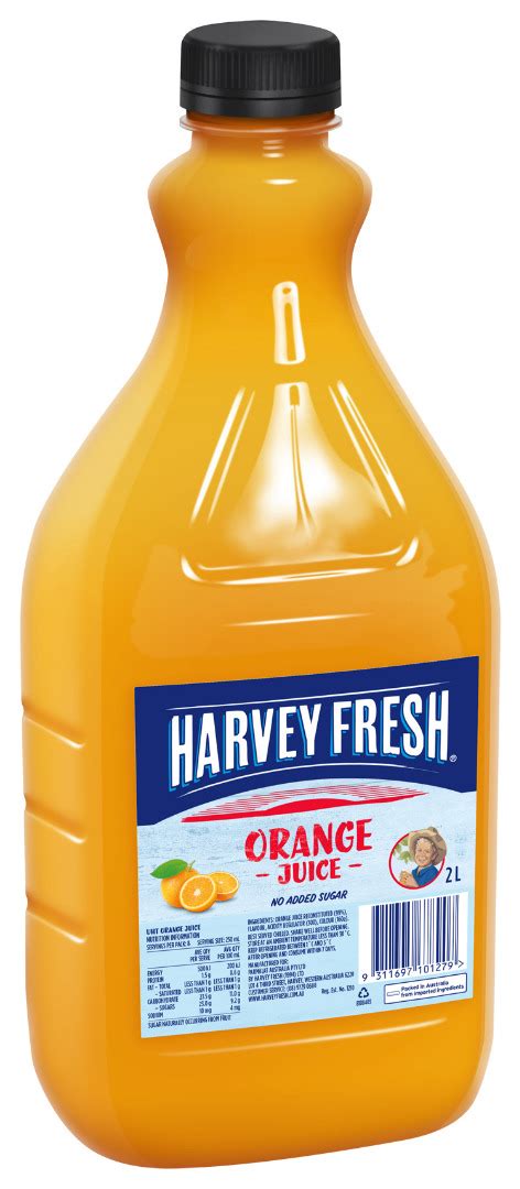 Pet Orange Juice 2 Litre • Harvey Fresh