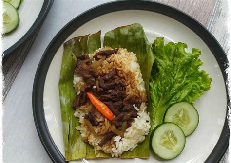 Resep Nasi Bakar Daging Sapi Oleh Masak Ala Bian Cookpad