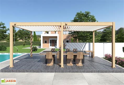 Pergola Bioclimatique Ombr A En Aluminium X M Autoport E