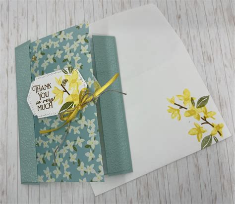 Stampin Up S Pretty Vellum Double Fold Card MaryAnneCowan Mary