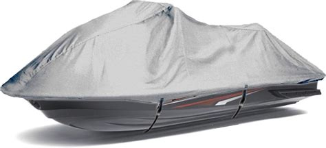 Silver 420 Denier Trailerable Jet Ski Jetski Pwc Cover Fits 2 And Some