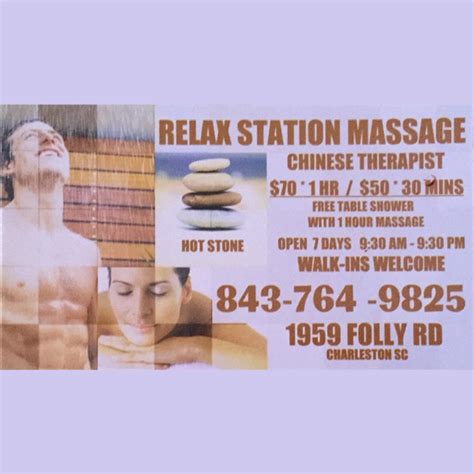 Relax Station Massage 1959 Folly Rd Charleston Sc