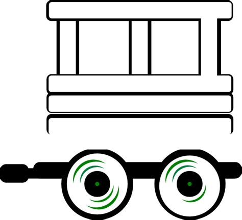 Loco Train Carriage Clip Art at Clker.com - vector clip art online ...