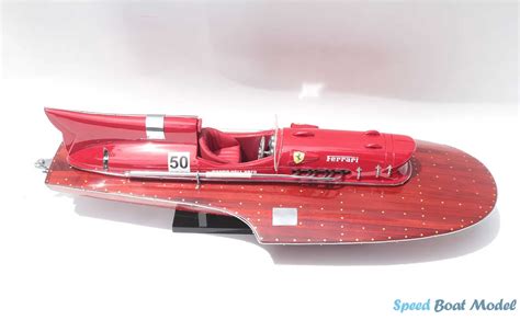 Ferrari Hydroplane 1953 Speed Boat Model - Speed Boat Model