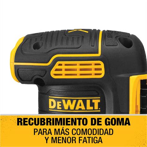 Lijadora Roto Orbital Inalámbrica 20V 125mm Sin batería DeWalt DCW210B