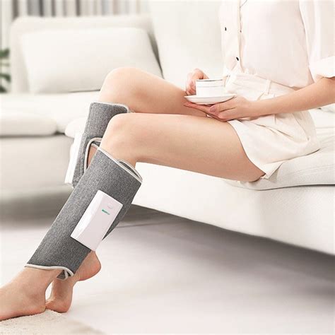 Deluxe Electronic Foot and Leg Massager Air Compression Sleeves ...