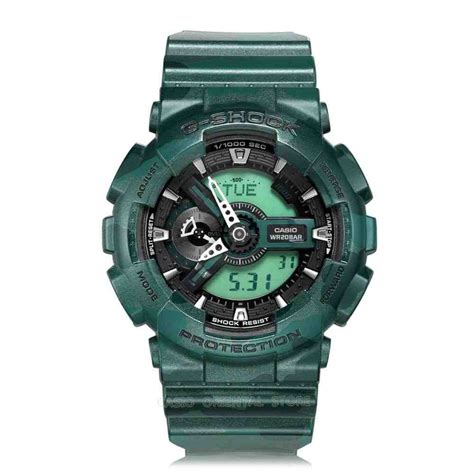 Relógio Casio G Shock Anadigi Masculino Ga 110cm 3adr ELISTER