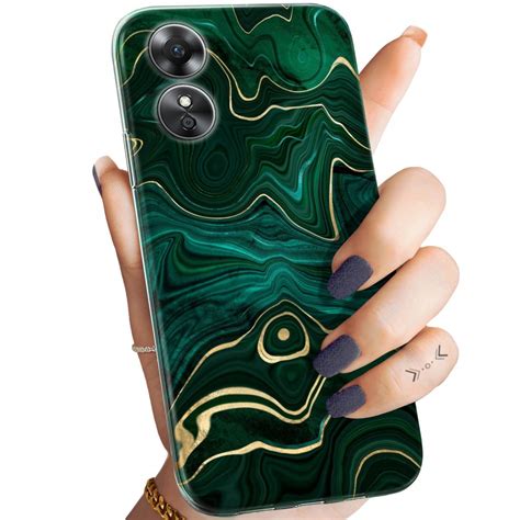 Etui Do Oppo A17 Wzory Minerały Kamienie Szlachetne Kryształy Obudowa