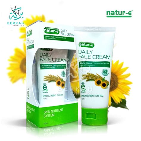 Jual Natur E Daily Face Cream Skin Nutrient System 50gr Shopee Indonesia