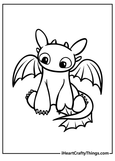 30 How To Train Your Dragon Coloring Pages Free To Print