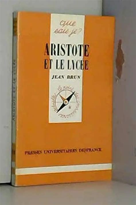 Aristote et Le Lycèe Jean BrunLivro Resumido