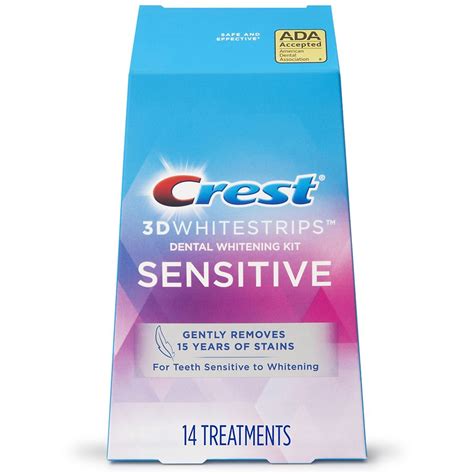 Crest 3d White Whitestrips Gentle Routine Treatments Walgreens