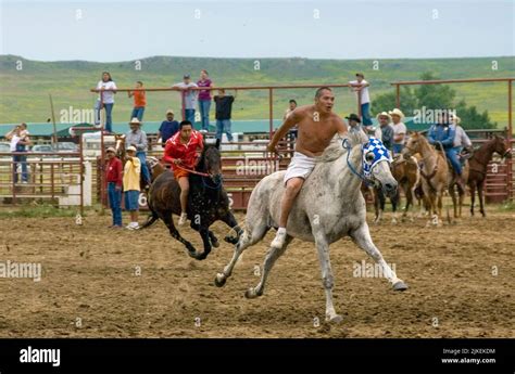 on the Crow Indian Reservation, Crow Agency Montana Stock Photo - Alamy