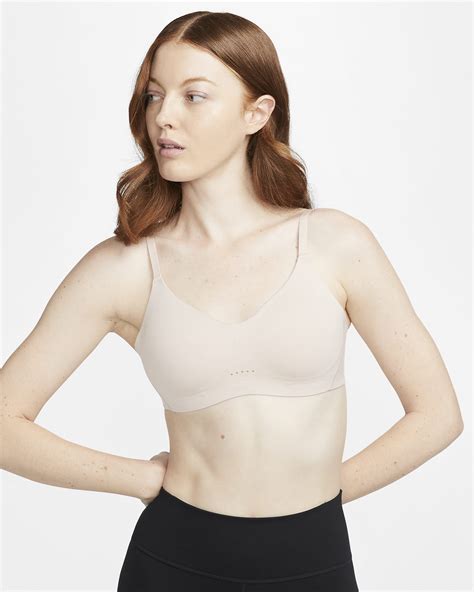 Bra Deportivo De Baja Sujeci N Con Almohadillas Para Mujer Nike Alate