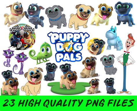 Puppy Dog Pals Clipart Puppy Dog Pals PNG Images Clip Art - Etsy