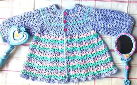 Craft Passions Crochet Baby Clothes Crochet Baby Jacket Crochet