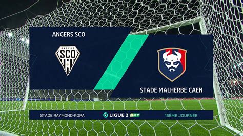 J15 Ligue 2 BKT Le résumé vidéo de Angers SCO 3 0 SMCaen YouTube