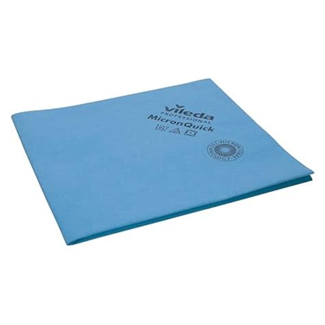 Vileda Professional Micronquick Blue Microfiber Cleaning Cloth