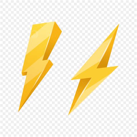 Thunderbolt Logo Vector Art Png Thunderbolt Icon Logo Vector D