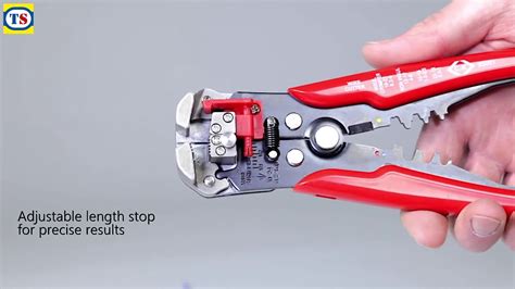 How To Use The C K Automatic Wire Stripper Toolstation Youtube