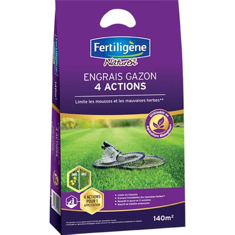 Fertilig Ne Engrais Gazon Actions Kg La Pause Jardin