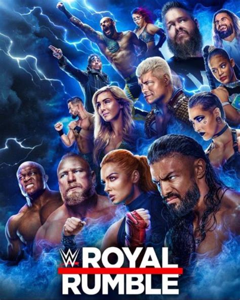 El Revelador Afiche De Royal Rumble Superluchas