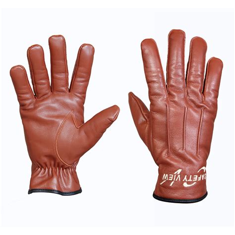 Leather Cold Weather Gloves – Safety View