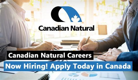 Canadian Natural Careers Now Hiring Apply Today In Canada