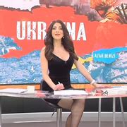 Ela Rumeysa Cebec Turkish Tv Presenter Stockings Hq Television And