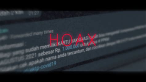 IKLAN LAYANAN MASYARAKAT ANTI HOAX DIPONEGORO VIBES 2021 YouTube