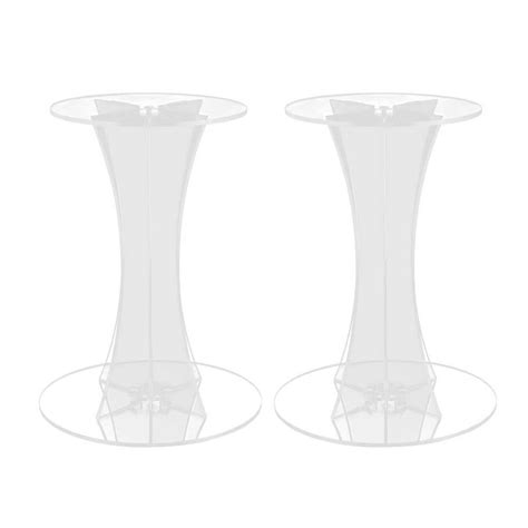 Yiyibyus In X In Indoor Outdoor Acrylic Clear Plant Stand