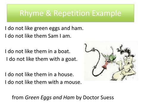 Ppt Repetition Rhyme And Rhythm Powerpoint Presentation Free