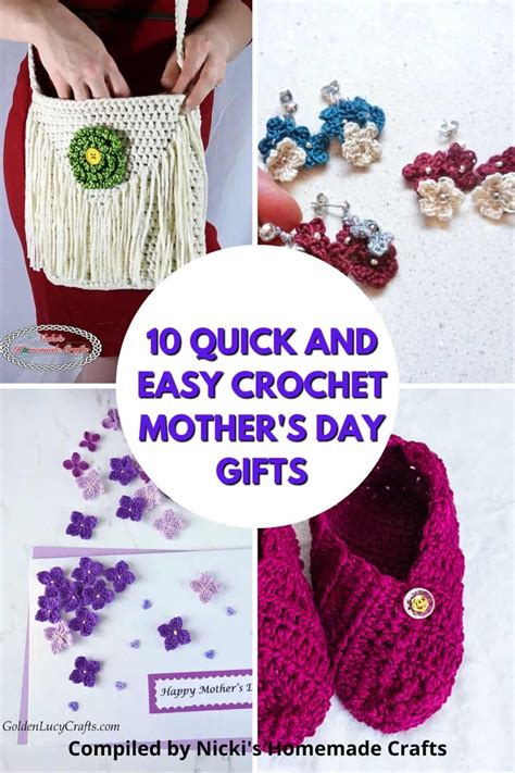 30 Free Quick And Easy Crochet Gifts For Mom On Mother S Day Quick