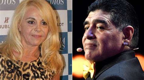 La Recomendación De Claudia Villafañe A Diego Maradona Por Sus Hijos