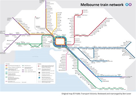 Ptv Train Line Map - Cherye Bette-Ann