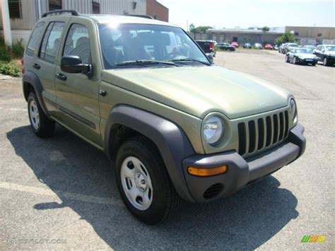 2004 Cactus Green Pearl Jeep Liberty Sport 32391114 Photo 4