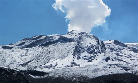 Atención Volcán del Nevado del Ruiz incrementa su actividad sísmica