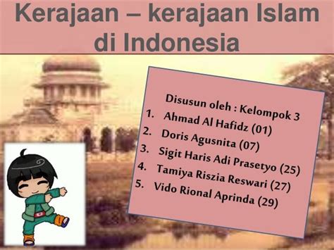 Ppt Kerajaan Islam Di Indonesia