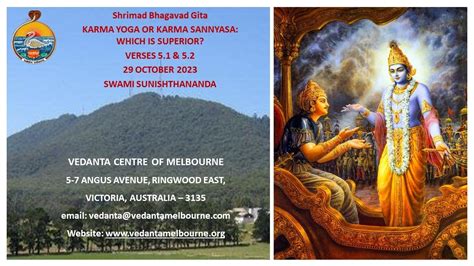 Shrimad Bhagavad Gita Karma Yoga Or Karma Sannyasa Which Is Superior